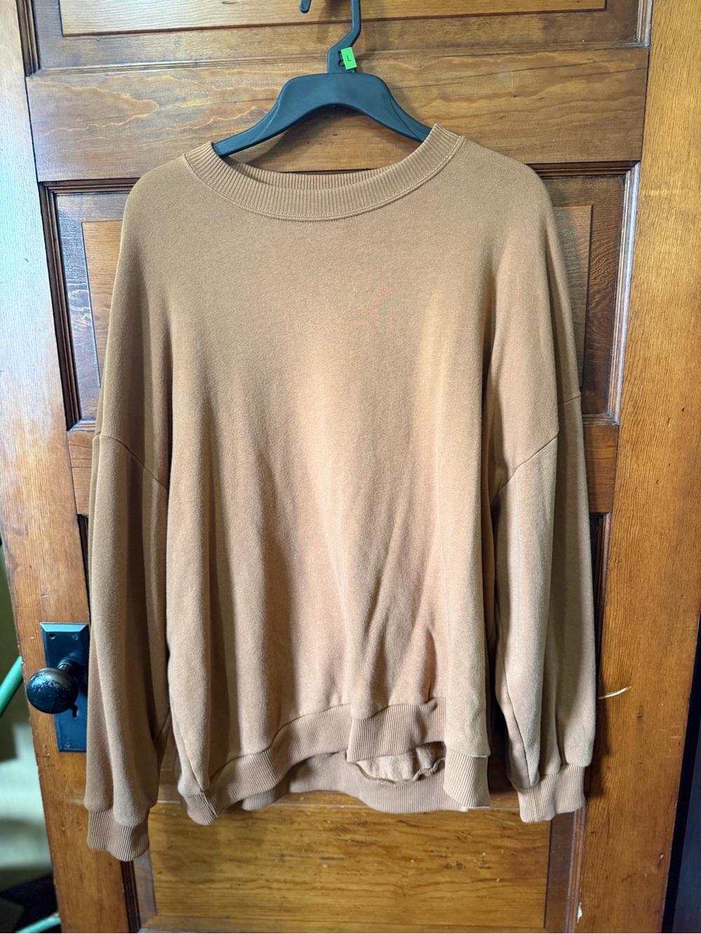 Women’s sweat shirt in Camel color